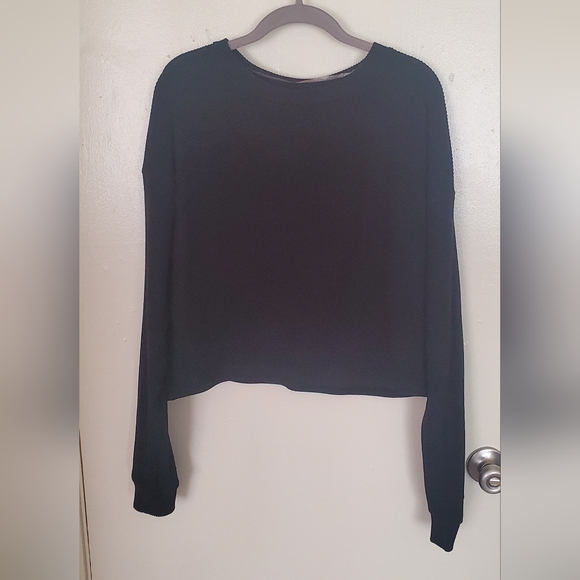 No Boundaries XXXL (21) Black Soft Long Sleeve - Picture 1 of 3